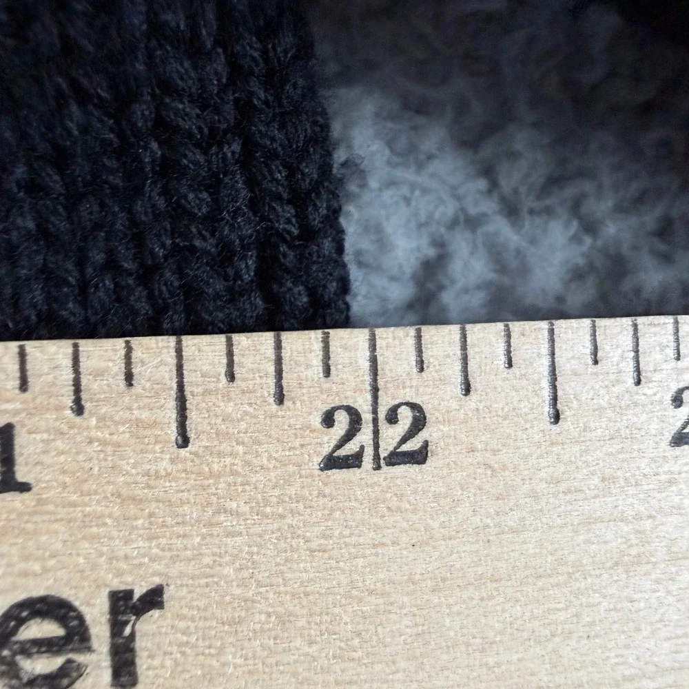 Banana Republic Jacket Mens‎ L Black Chevron Stitch Wool Knit Military Utility